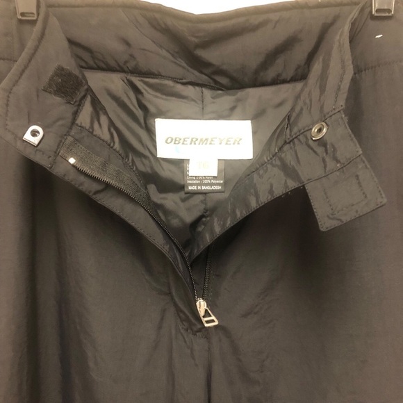 Obermeyer Winter Black Snow Ski Snowboard  Outdoor Waterproof Pants Women’s 16 - Picture 5 of 14